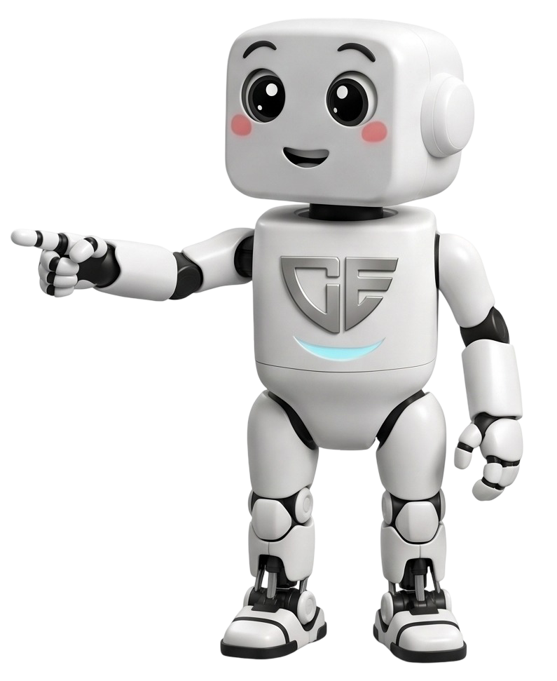 SIMCEBot señalando la plataforma